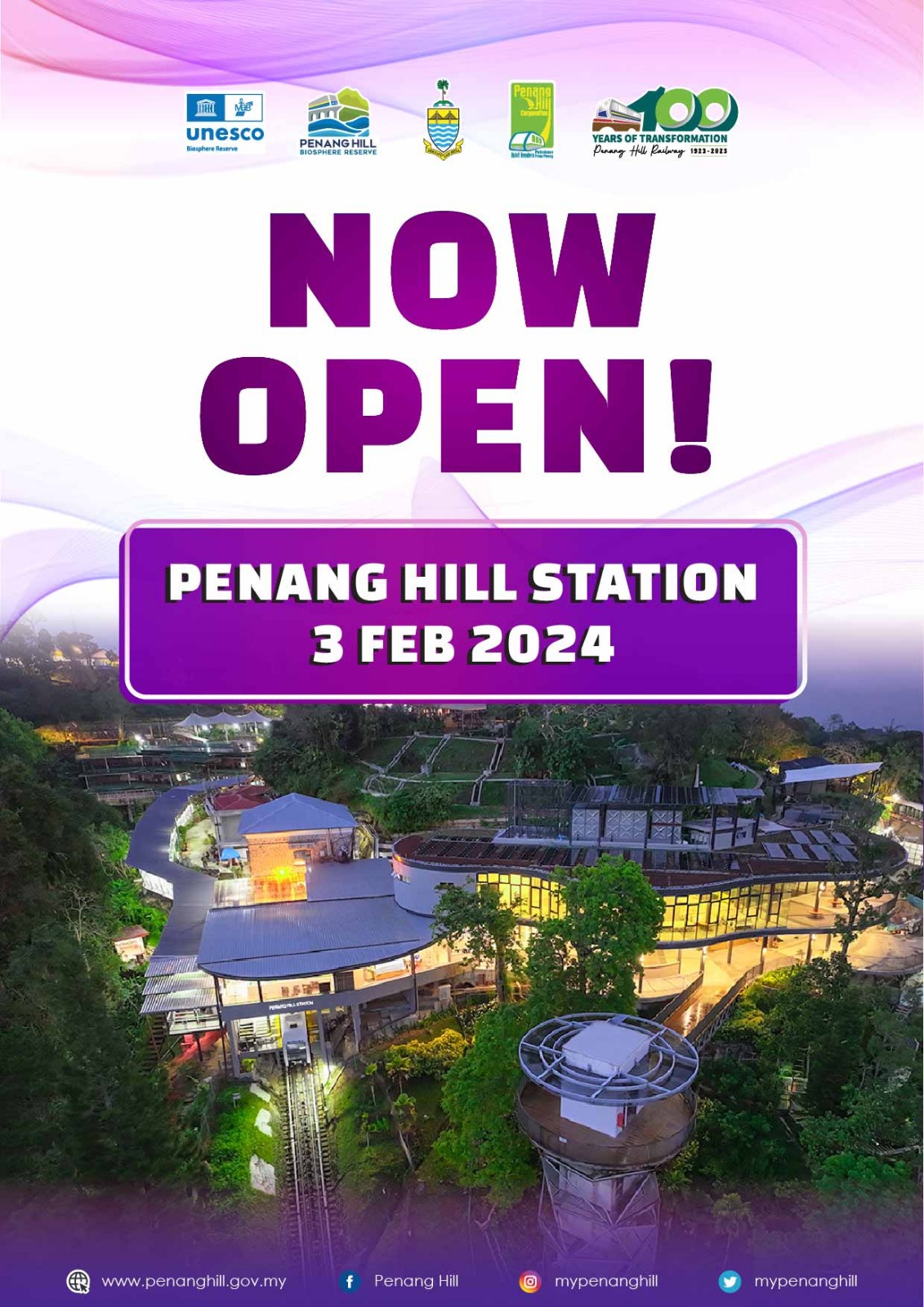 Penang Hill Station Now Open